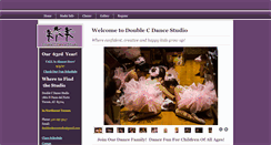 Desktop Screenshot of doublecdancestudio.com